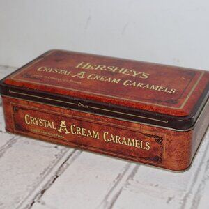 🍬 Hershey’s Crystal A Cream Caramels Tin · 1997 · Millennium Series 🍬